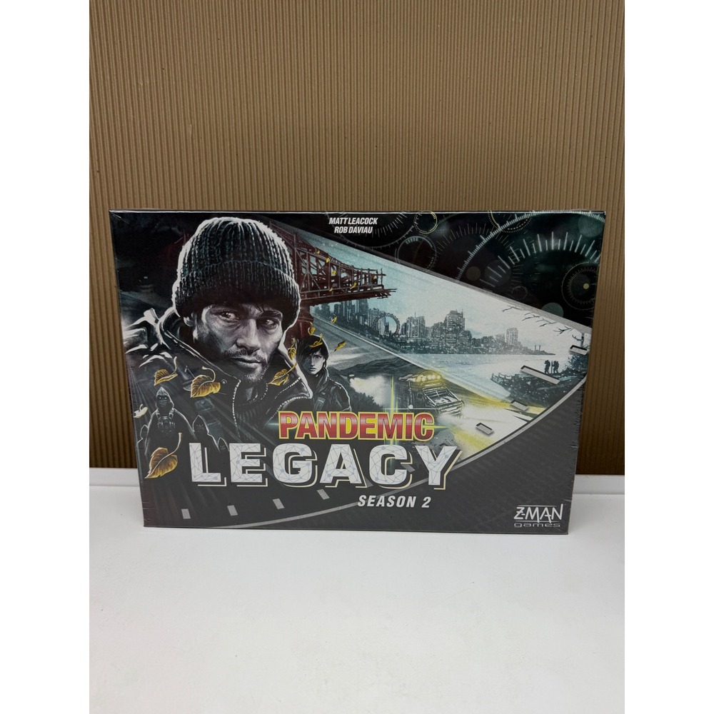 Pandemic Legacy Season 2 Board Game Z-Man Games Black Box New Sealed ZM7172